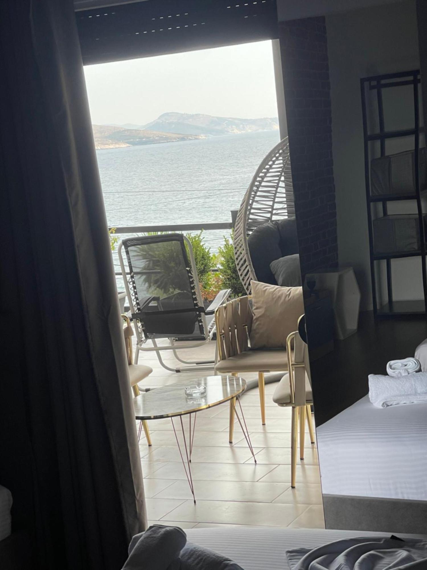 Aries Apartments Sarandë Habitación foto